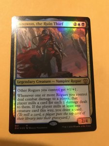 ANOWON, the RUIN THIEF : Magic the Gathering MTG card; COMMANDER LEGENDS, NM