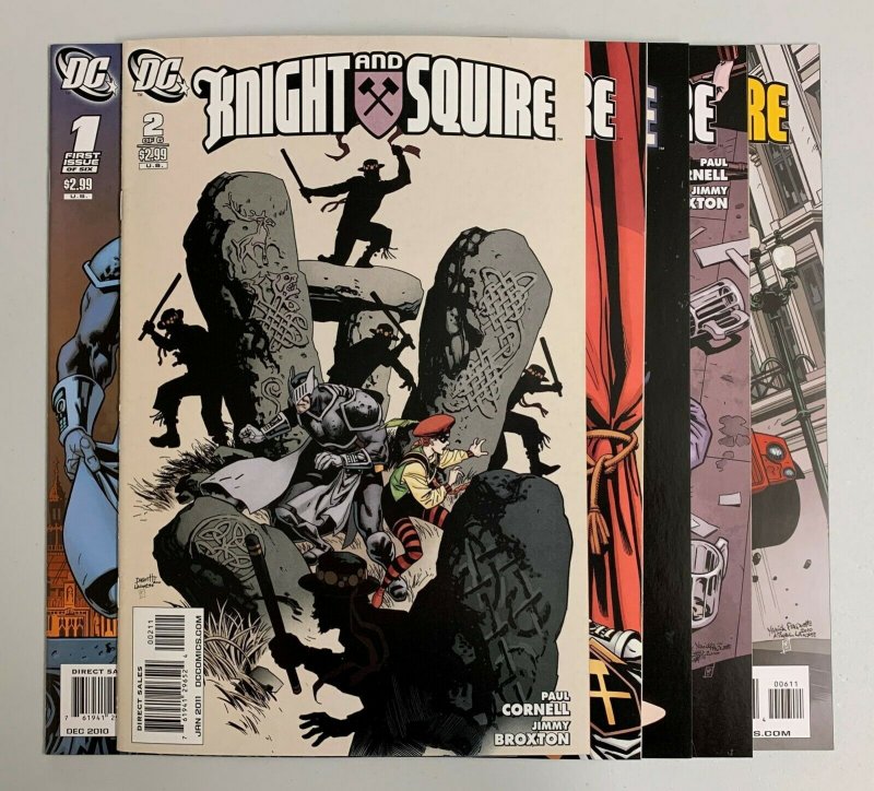 Knight And Squire #1-6 Set (DC 2010) 1 2 3 4 5 6 Paul Cornell (9.0+) 