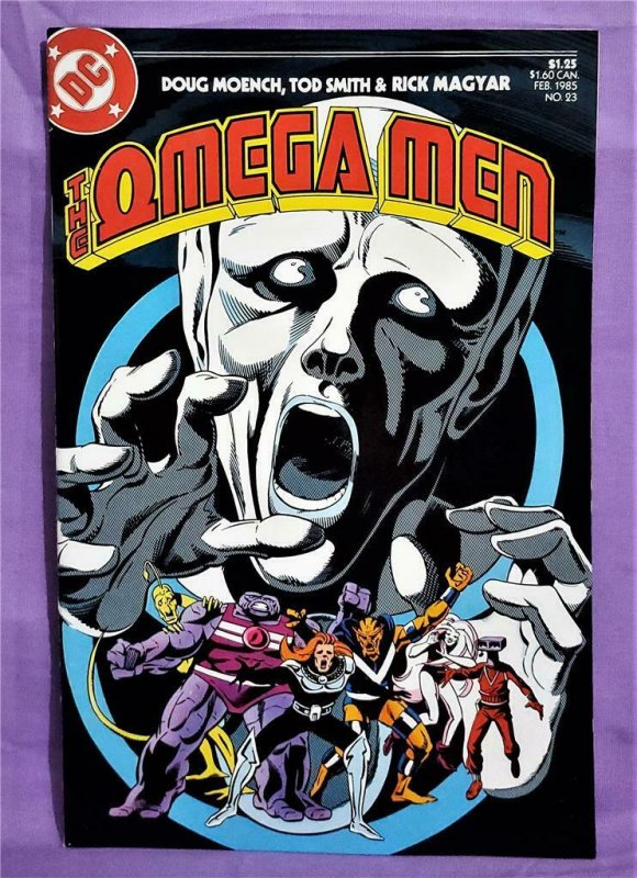 Doug Moench OMEGA MEN #14 - 24, Annual #1 (#20 - 2nd Lobo) (DC, 1984)!