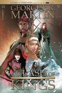 GEORGE RR MARTIN A CLASH OF KINGS (2019 DYNAMITE) #1 VARIANT CVR B PRESALE-01/29