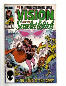 The Vision and the Scarlet Witch #5 (1986) YY5