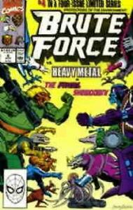 Brute Force #4 FN; Marvel | save on shipping - details inside