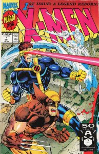 X-Men #1 Wolverine and Cyclops Cover (1991) X-Men [Key Issue]