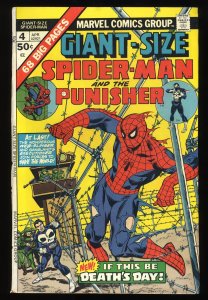 Giant-Size Spider-Man #4 3rd Punisher! 1st Moses Magnum!