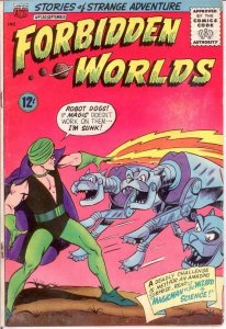 FORBIDDEN WORLDS 130 VG   September 1965 COMICS BOOK