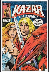 Ka-Zar the Savage #30 (1984) Ka-Zar