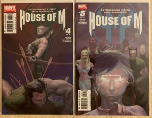 HOUSE OF M 1-8 + DIRECTOR'S CUT OF ISSUE 1 + THE DAY AFTER ONE-SHOT