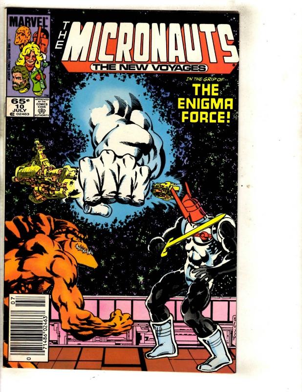 11 The Micronauts The New Voyages Marvel Comics #1 2 3 4 5 6 7 8 9 10 11 WS5