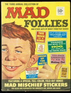 THIRD ANNUAL MAD FOLLIES-1965-WOOD-ARAGONES-DRUCKER-EC G