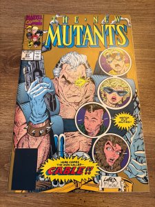 The New Mutants # 87 NM- Marvel Comic Book Gold Variant 1st Cable 12 J366