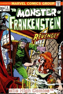 FRANKENSTEIN (1973 Series)  (FRANKENSTEIN MONSTER) (MV) #3 Good Comics Book