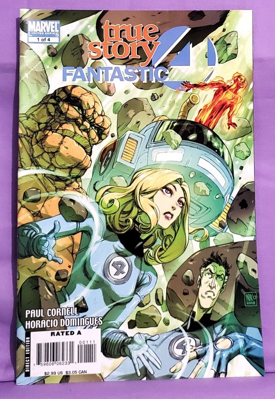 Fantastic Four: True Story #1 (Marvel 2008)