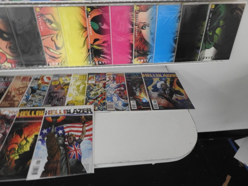 Huge Lot 150+ Comics W/ Convergence, Hellblazer, Hellstorm+ Avg VF Condition!