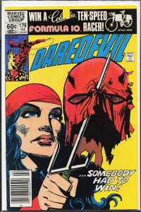 Daredevil #179 Newsstand Edition (1982) Daredevil