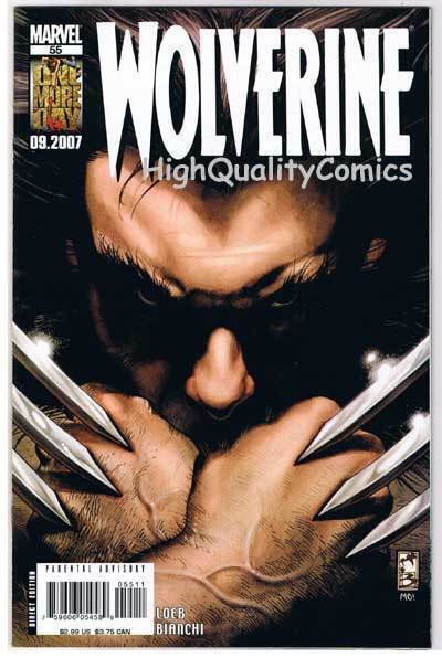 WOLVERINE #55, NM, vs Sabretooth, X-men, 2003 2007, Jeph Loeb, more in store