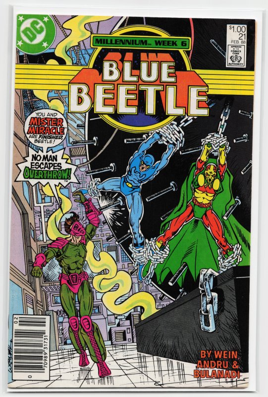 Blue Beetle #21 (1988) Blue Beetle