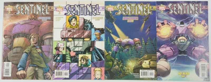 Sentinel #1-12 VF/NM complete series - sean mckeever - udon - marvel tsunami set