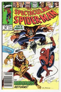 Spectacular Spider-Man #161 ORIGINAL Vintage 1990 Marvel Comics