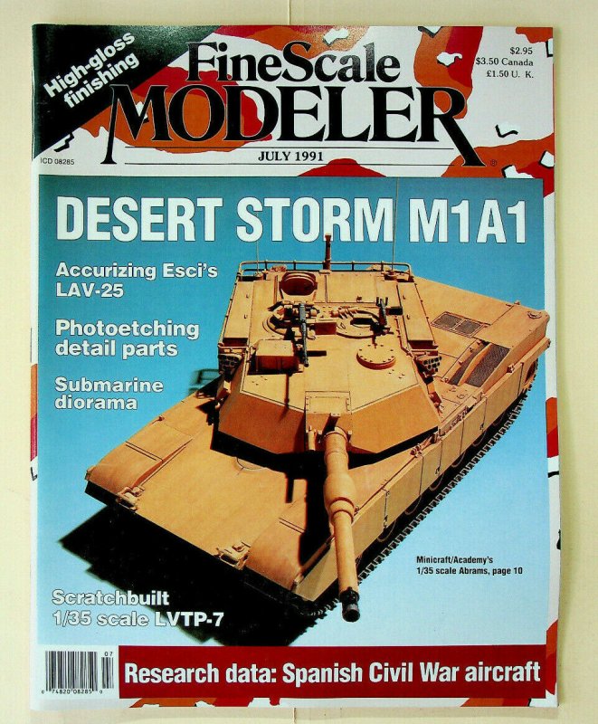 Fine Scale Modeler Magazine Vol. 9 #5 (Jul 1991)