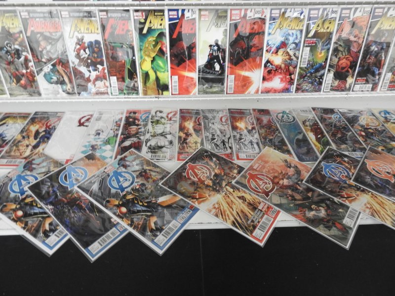 Huge Lot of 150+ Comics W/ ALL AVENGERS!!! Avg. VF+ Condition!