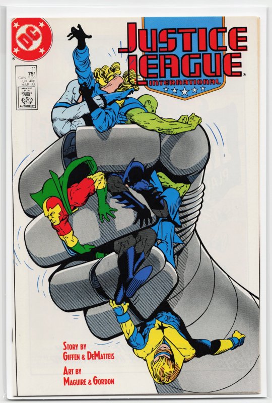 Justice League International #11 (1988) Justice League