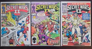 Secret Wars II Issues #1-9 Complete Set