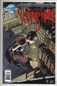 BLACK SCORPION #1 A, NM, Roger Corman, Blue Water Comics 2009