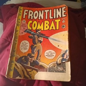 Frontline Combat #4 Pre-code 1953 Wally Wood War EC golden age Kurtzman Art