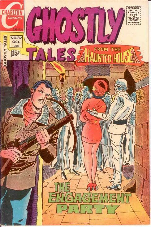 GHOSTLY TALES (1966-1984) 82 VF Ditko art  Oct. 1970 COMICS BOOK
