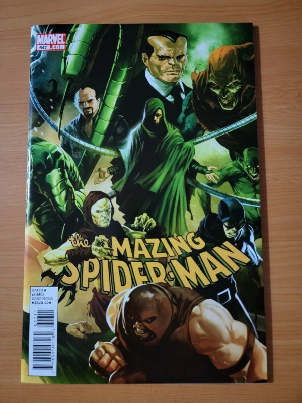 Amazing Spider-Man #647 ~ NEAR MINT NM ~ 2010 Marvel Comics