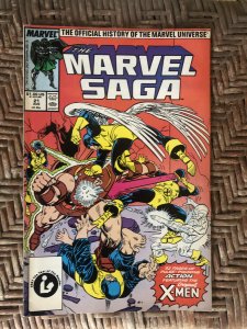 The Marvel Saga The Official History of the Marvel Universe #21 (1987)