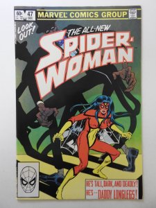 Spider-Woman #47 (1982) vs Daddy Longlegs! VF-NM Condition!
