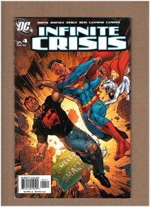 Infinite Crisis #4 DC Comics 2006 Superboy Prime George Perez Jim Lee VG/FN 5.0