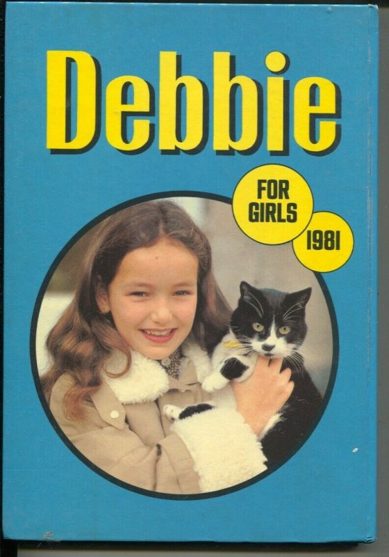 Debbie For Girls Annual 1981-British hardback comic book-romance-games-comics-FN