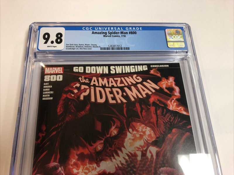 Amazing Spider-Man (2018) # 800 (CGC 9.8 WP) |  Dan Slott