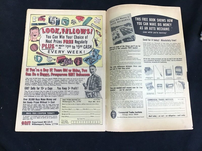 JOURNEY INTO MYSTERY #122 (4.5) KIRBY, WOOD!! 1965