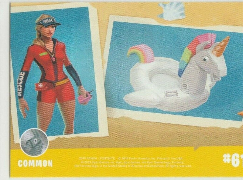 Fortnite Base Card 61 Panini 2019 trading card series 1