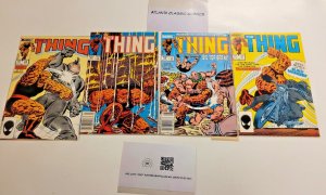 4 Marvel Comic Books The Thing #24 25 26 27 30 SM3