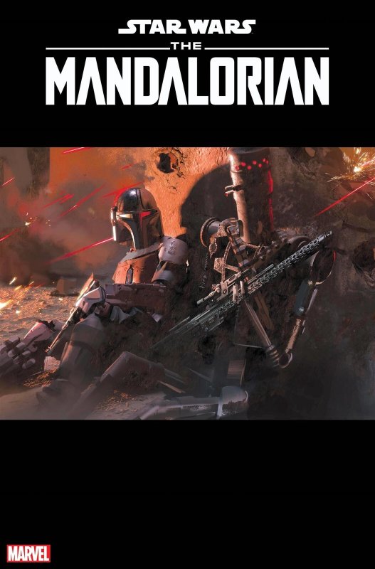 Star Wars Mandalorian #1 10 Copy Incv Concept Art Var Marvel Comic Book 2022