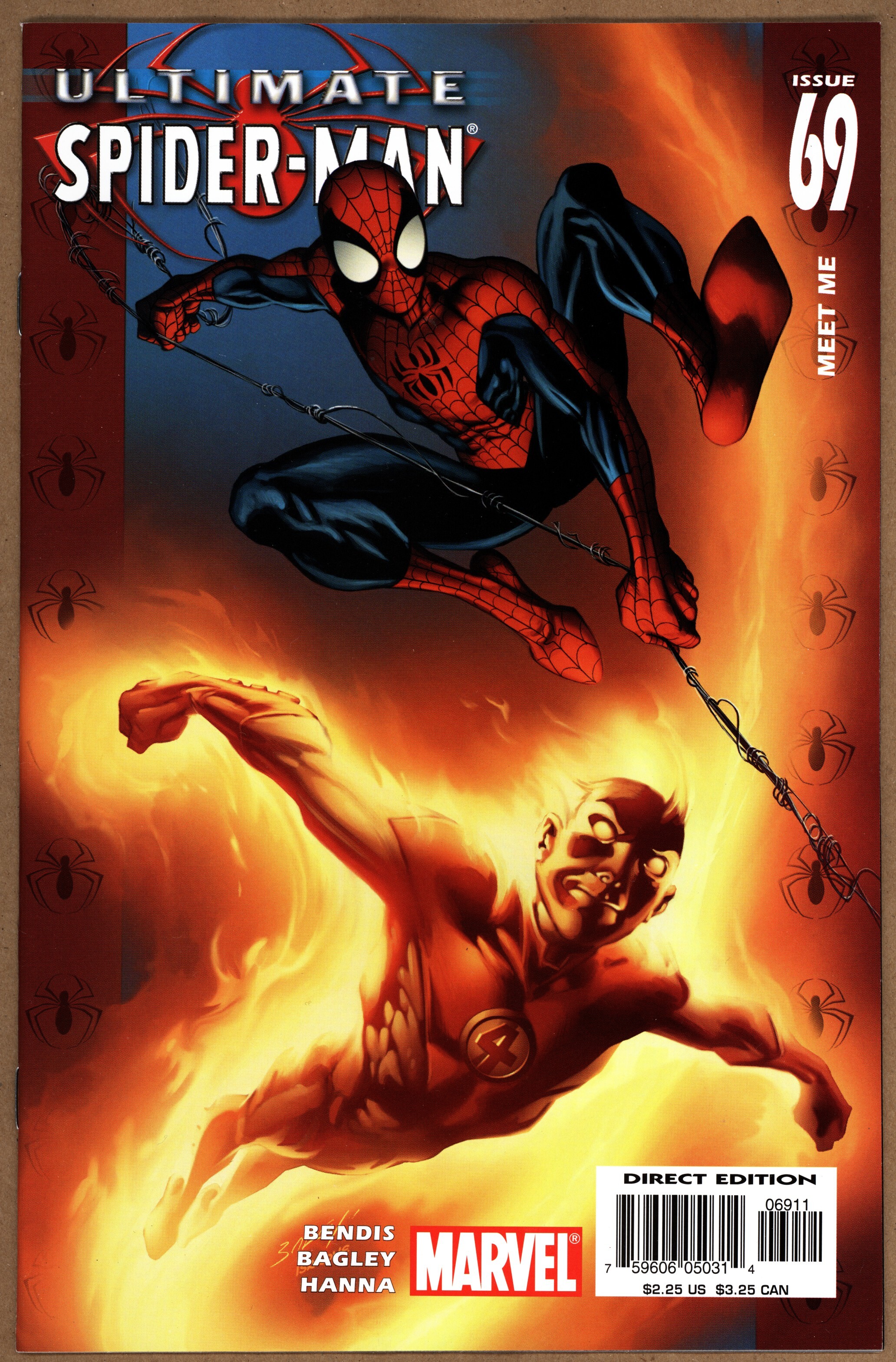 ultimate spiderman comic cover