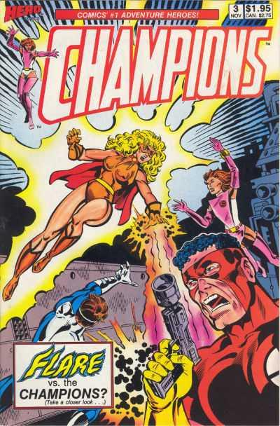 Champions (1987 series) #3, NM- (Stock photo)