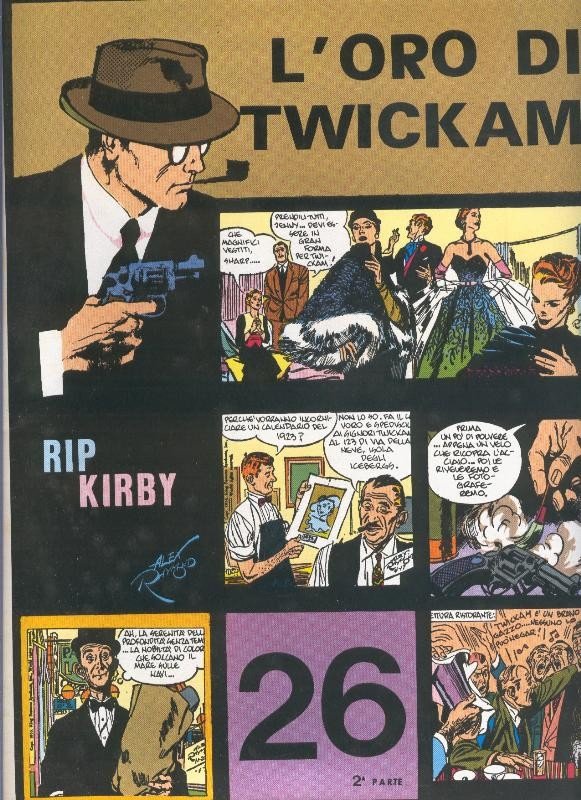 Rip Kirby de Alex Raymond numero 26: L,oro di Twickam, segunda parte