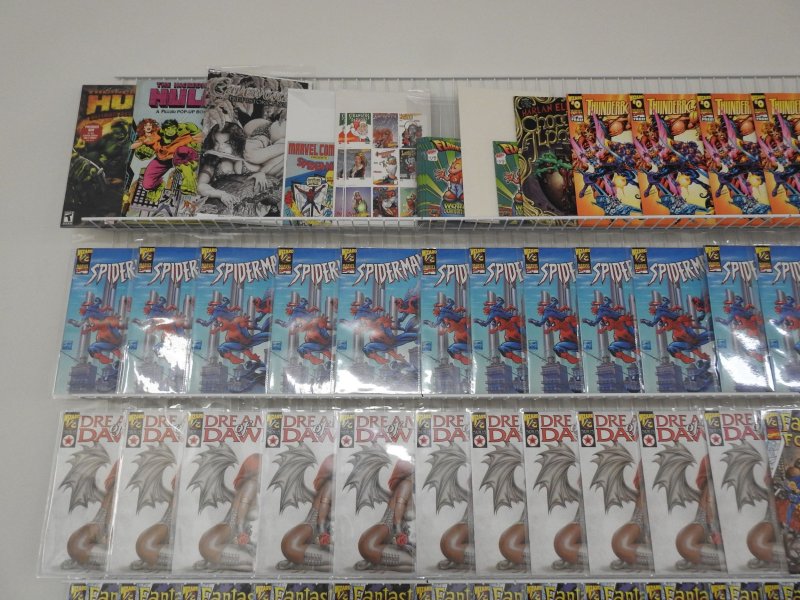 Huge Lot 180+ Wizard 1/2's, Stickers, and Various books! Avg VF+ Condition!