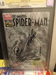 The Amazing Spider-Man #1 Variant Edition - Alex Ross Sketch Cover (2014)