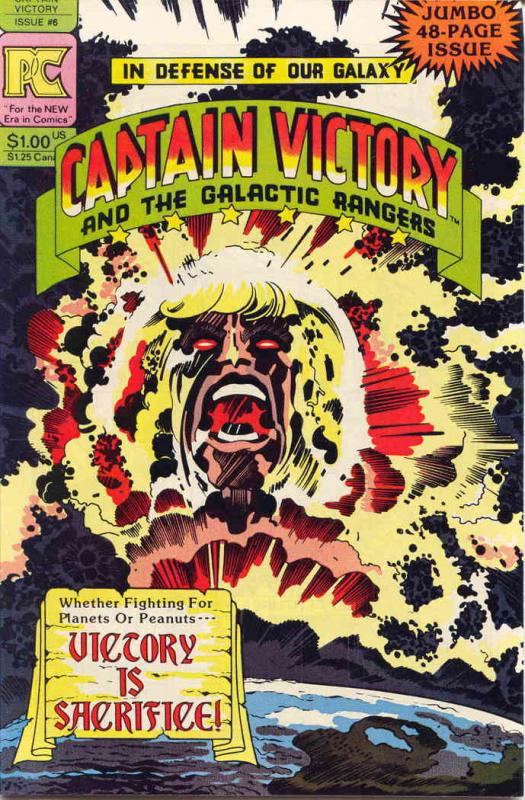 Captain Victory and the Galactic Rangers #6 VF/NM Pacific - save on shipping - d