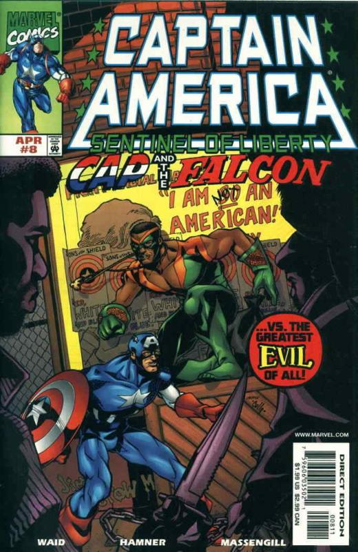 Captain America: Sentinel of Liberty #8 VF/NM; Marvel | save on shipping - detai