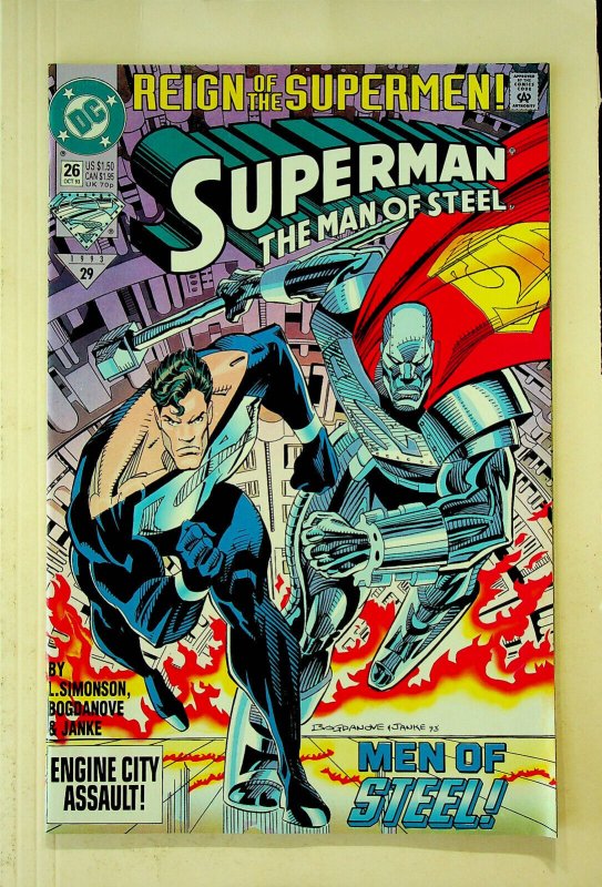 Superman Man of Steel #26 - (Oct 1993, DC) - Near Mint 