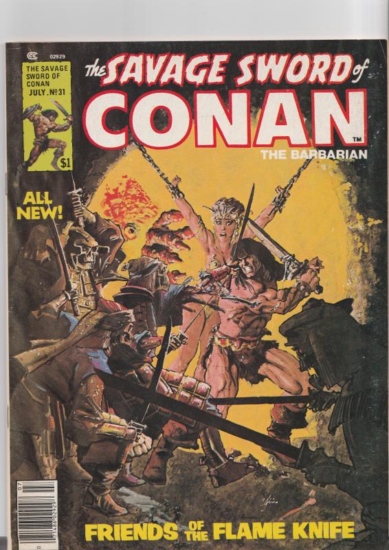 Savage Sword of Conan #31