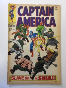 Captain America #104 (1968) VG Condition