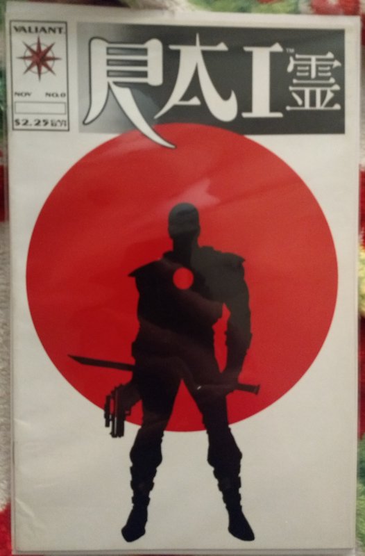 Rai #0 NM *KEY ISSUE* 1st Appearance of Bloodshot!!!